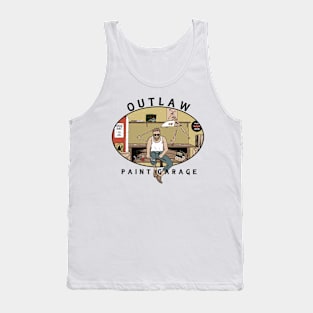 motorcycle garage Tank Top